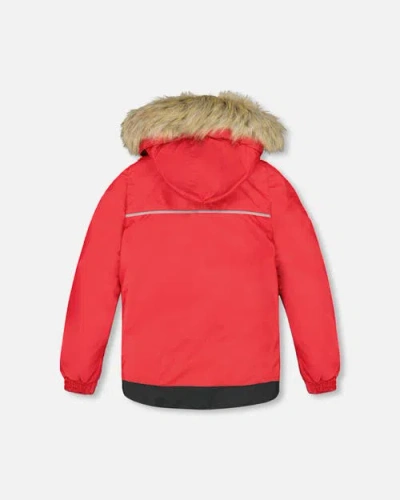 Deux Par Deux Boy Two-piece Discover Snowsuit In Multi