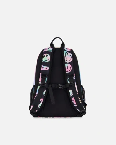 Deux Par Deux Kids Backpack In Multi