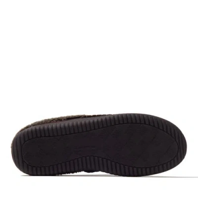 Dearfoams Marshall Microsuede Moccasin Toe Clog Slipper In Brown