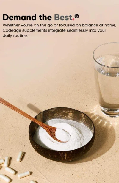 Codeage Nad+ Face Serum Refill Only, Resveratrol, Niacinamide, Collagen, Aloe Vera In White