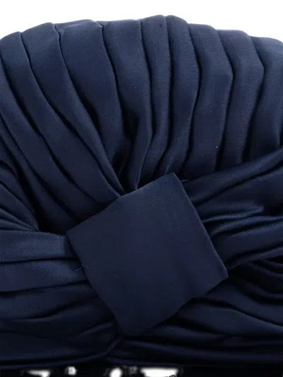 褶饰蝴蝶结棒球帽