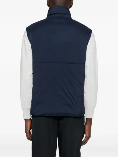 Canada Goose Mens Atlantic Navy Freestyle Sleeveless Shell-down Gilet In Blue