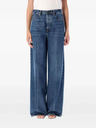 Frame The Reboot High Rise Jeans In Elixir In Blue