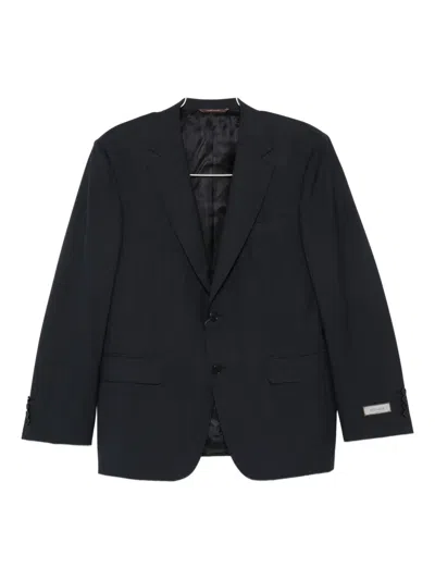 Canali Single-breasted Suit In Blue