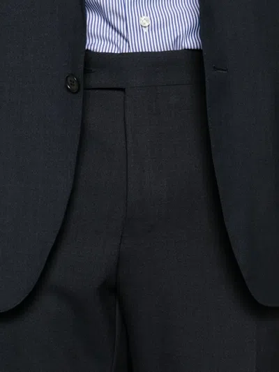 Canali Single-breasted Suit In Blue