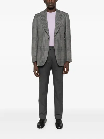 Incotex Wool Trousers In Gray