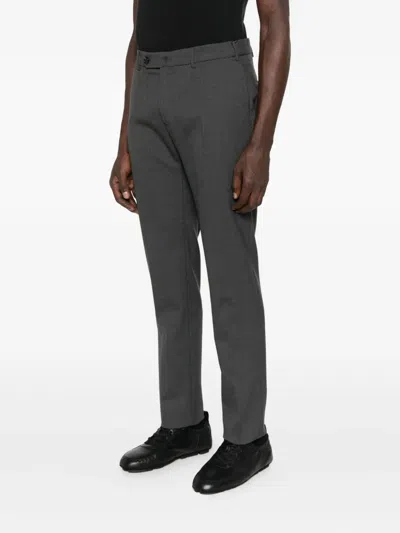 Incotex Wool Trousers In Gray