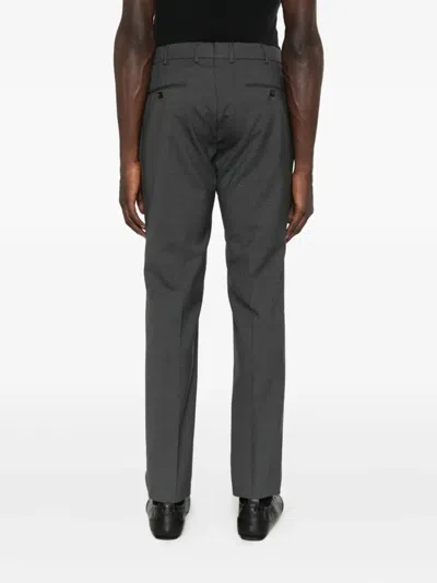 Incotex Wool Trousers In Gray