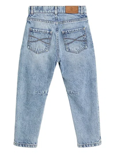 Brunello Cucinelli Five-pocket Jeans In Blue