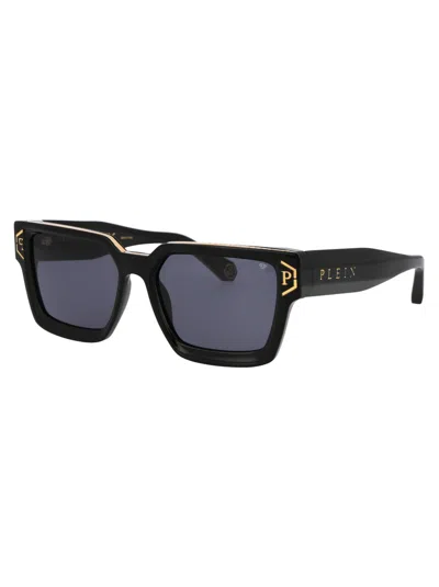 Philipp Plein Sunglasses Spp005 M 0700 In Black