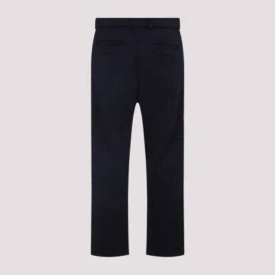 Prada Straight Leg Trousers In Blue