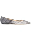 JIMMY CHOO Romy ballerinas,PVC100%