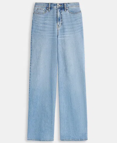 On 34th Women's High-rise Wide-leg Jeans, Macy's Exclusive In Blue