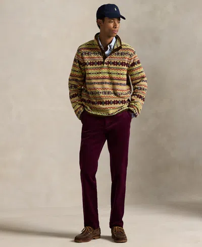 Polo Ralph Lauren Recycled Material Sweatshirt Featuring Adjustable Bottom In Brown