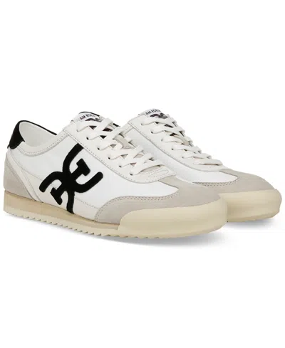 Sam Edelman Ivey Lace-up Sneakers In Gray