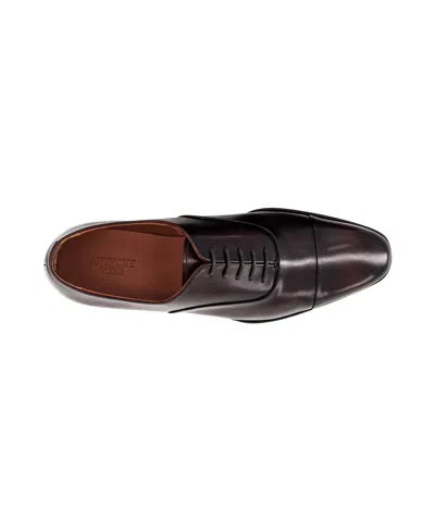 Anthony Veer Genoa Cap-toe Oxford In Brown
