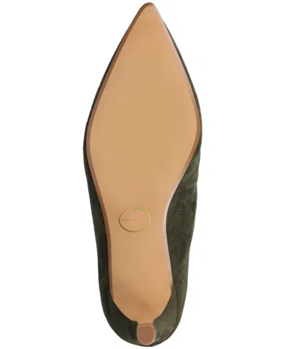 Journee Collection Womens Sonnet Regular Wide Calf Extra Wide Calf Slouchy Dress Boots In Green