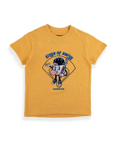 Sovereign Code Toddler And Little Boys 2-piece Graphic T-shirt And Joggers Set In Brown