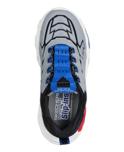 Skechers Little Boy's Slip-ins: Skech-bots 2.0 Slip-on Athletic Casual Sneakers From Finish Line In Multi