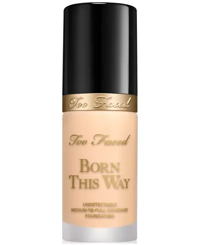 Too Faced Born This Way Undetectable Medium-to-full Coverage Foundation, 1 Oz. In White