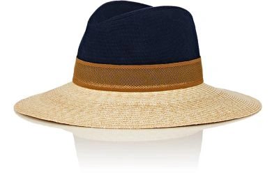 Lanvin Wide Brim Hat In Blu