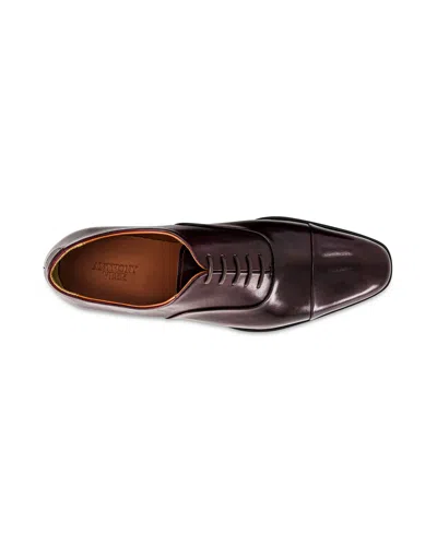 Anthony Veer Genoa Cap-toe Oxford In Brown