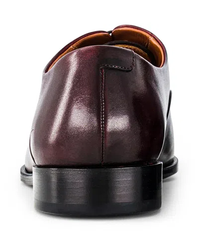 Anthony Veer Genoa Cap-toe Oxford In Brown