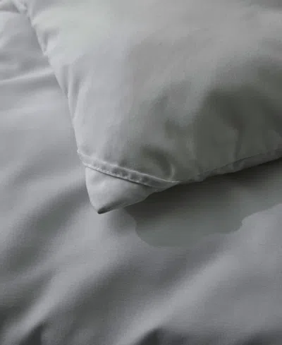 Unikome Noiseless Lightweight Goose Feather Down Comforter, Full/queen In Gray