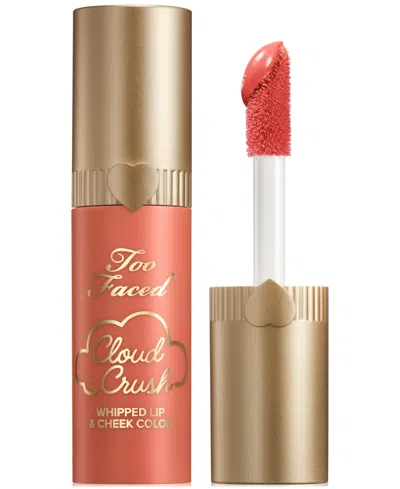 Too Faced Cloud Crush Whipped Lip & Cheek Blush Peach Blur 0.15 Oz/4.3 G