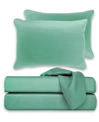 Bedvoyage Luxury Rayon From Bamboo 4-pc. Sheet Set, Queen In Green