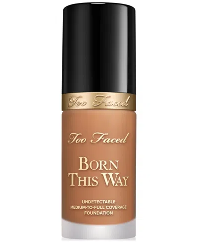 Too Faced Born This Way Undetectable Medium-to-full Coverage Foundation, 1 Oz. In Brown