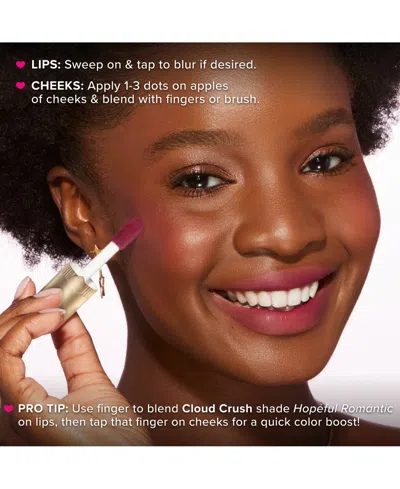Too Faced Cloud Crush Whipped Lip & Cheek Blush Bed Of Roses 0.15 Oz/4.3 G