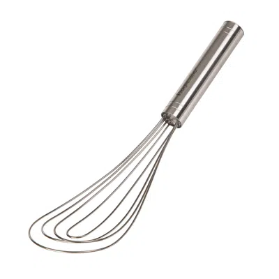 Progressive International Progressive 10" Flat Whisk In Silver