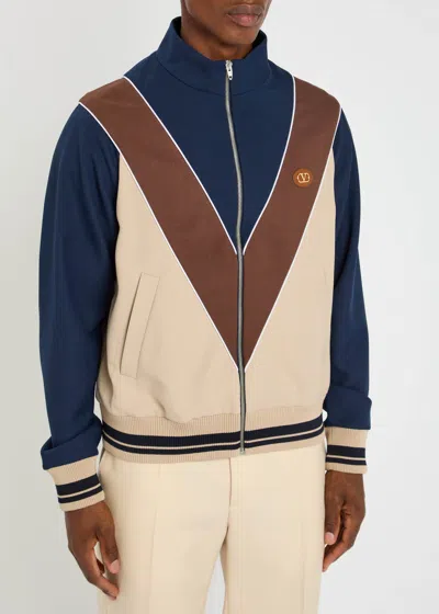 Valentino Jersey Felpa Vlogo Signature Cpu Grandala In Multi