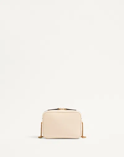 Valentino Garavani Ivory Leather Viva Superstar Handbag In Multi