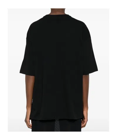 Ann Demeulemeester Crew Neck T-shirt In Black