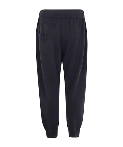 Uma Wang "simple Ws" Ankle Pants In Black