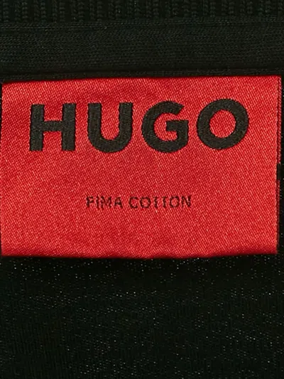 Pre-owned Boss Green Hugo Boss Cotton Polo Shirt In Black