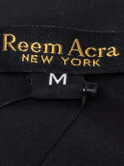 Pre-owned Reem Acra Beaded-embellishment Belt In Blue