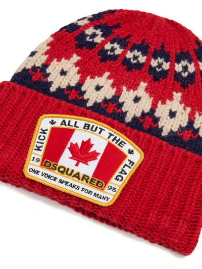 Dsquared2 Dsquared Kids Hat 116534 In Red