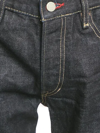 Pre-owned Polo Ralph Lauren Vintage Straight-leg Jeans In Blue