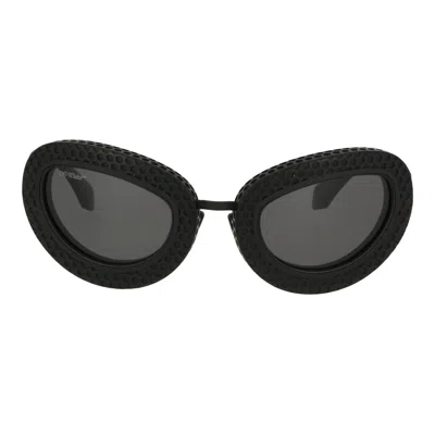 Off-white Off White Unisex Black Sunglasses In Black