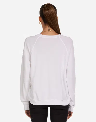Lauren Moshi Sushi Society Pullover In White