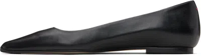 Aeyde 08mm Kirsten Nappa Leather Ballet Flat In Black