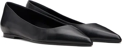 Aeyde 08mm Kirsten Nappa Leather Ballet Flat In Black