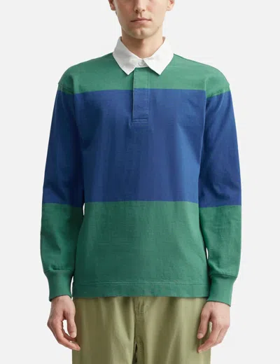Gramicci Colourblock Polo Shirt In Multi