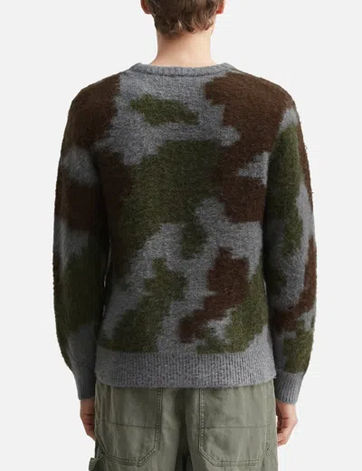 Gramicci Camouflage-pattern Sweater In Multi