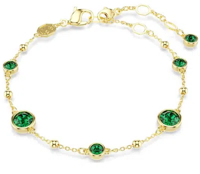 Swarovski Swaroski Imber Gold-tone Plated Bracelet In Gold