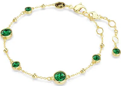 Swarovski Swaroski Imber Gold-tone Plated Bracelet In Gold