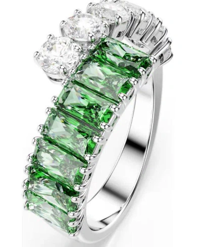 Swarovski Matrix Bypass Ring In Multi